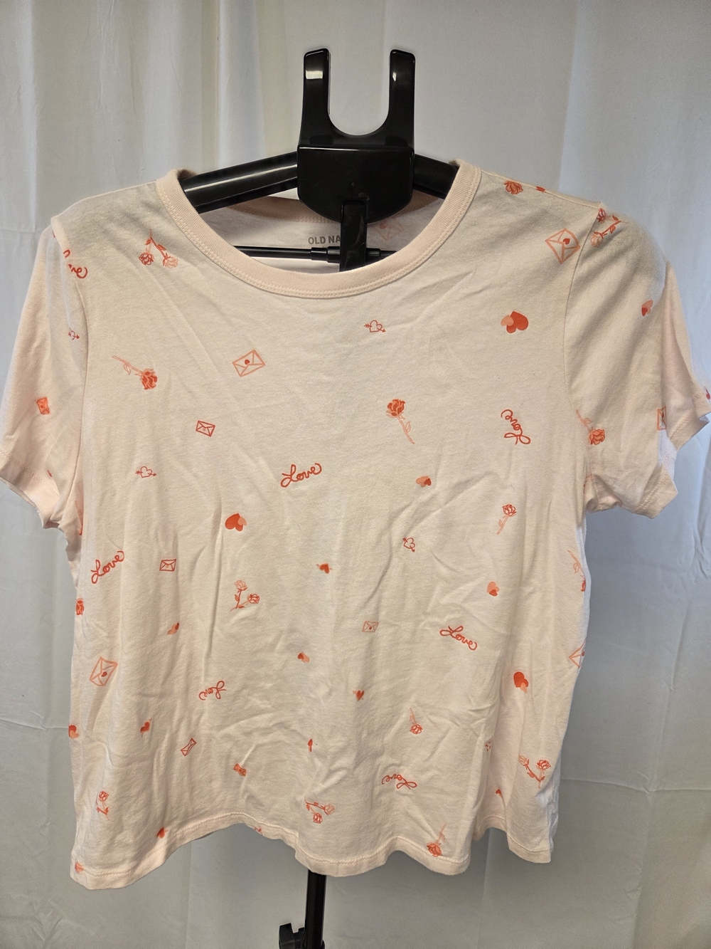 Old Navy Pink Graphic 'Love' Tee